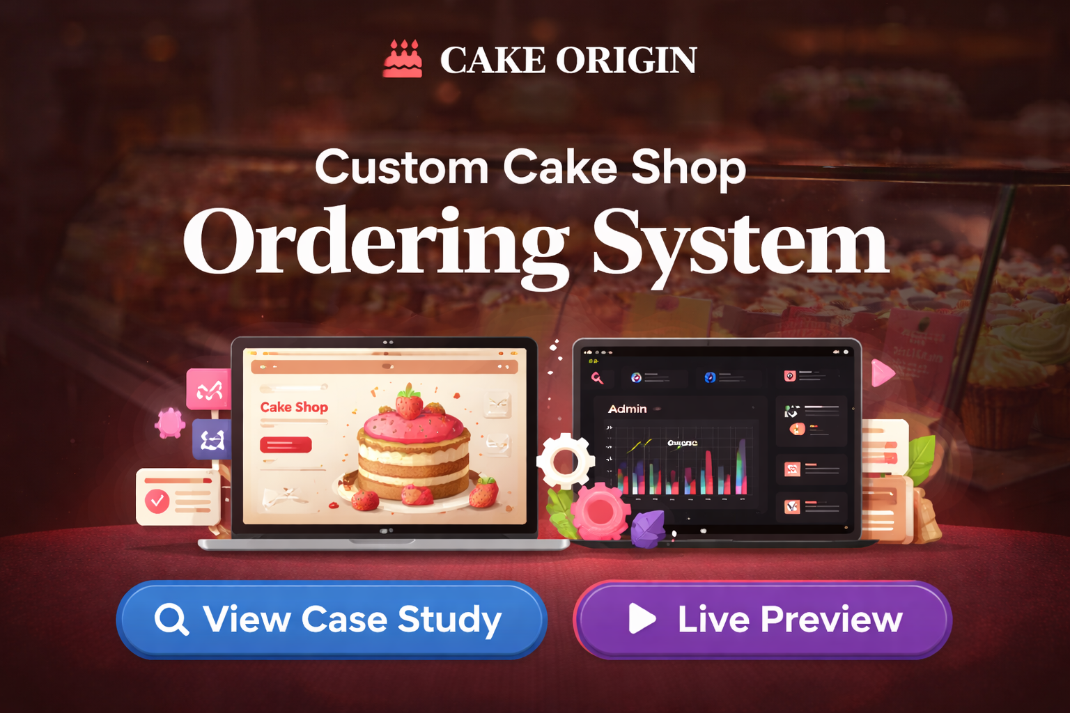 Cake Origin Ordering System